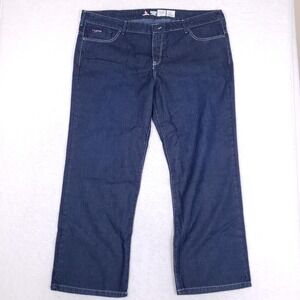 LAPCO FR Flame Resistant Jeans Womens 24 Reg Denim Work Pants Safety Dark Wash